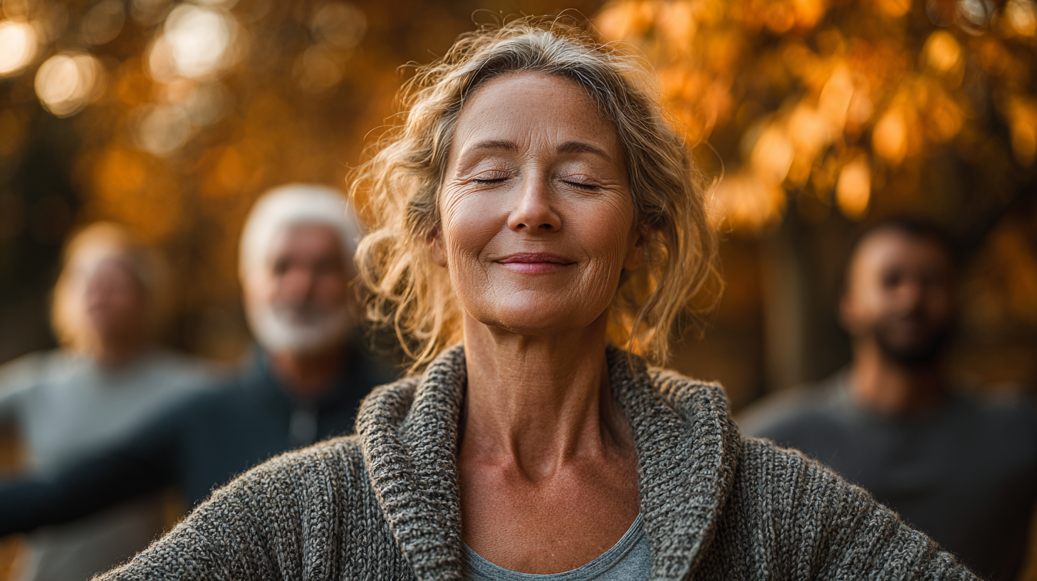 Йога практика за възрастни хора